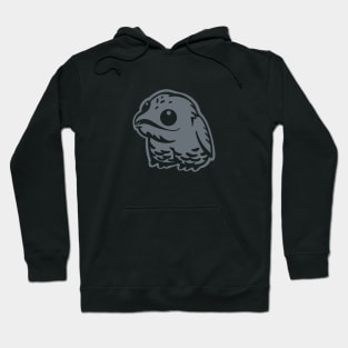 Urutau, cute and weird bird. Stylized art for Common potoo lovers Hoodie